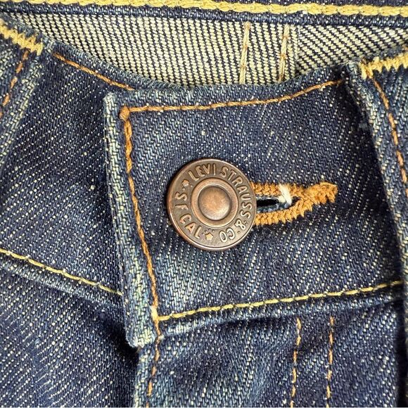 Levi's Vintage Clothing 606  LVC Big "E" Orange Tab Size 25 x 25 - Picture 7 of 14